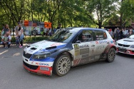 Rallye Český Krumlov: Dojezd posádek do cíle